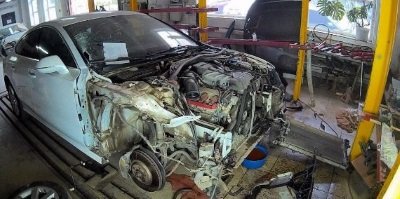 фото Качественное восстановление геометрии кузова в Саратове